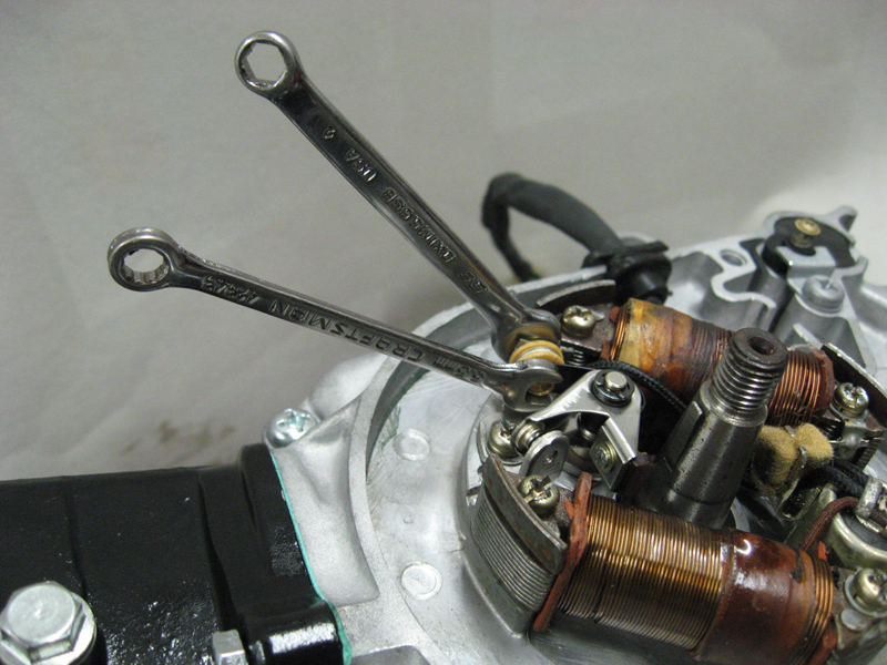 DI Points being replaced with tiny wrenches.